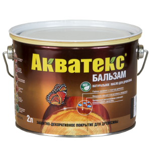 Акватекс-бальзам (натуральное масло для древесины.) 0,75л.БЕСЦВЕТНЫЙ